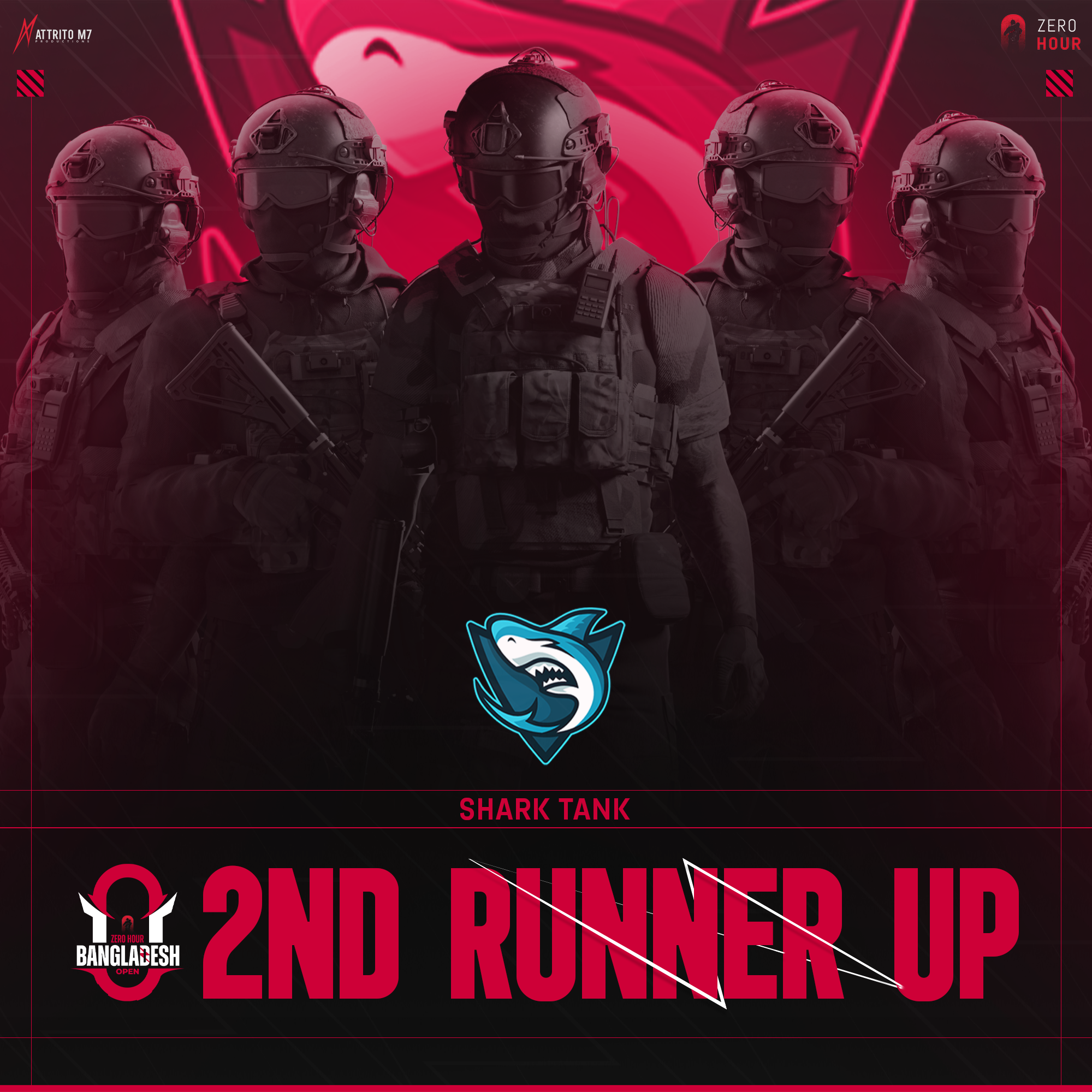 🏆 Zero Hour Bangladesh Open Champions: Team RANCOR! 🏆